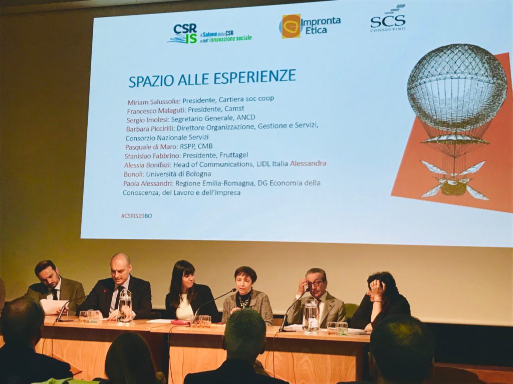 Il Salone della CSR e dell’Innovazione Sociale: 9 aprile 2019 a Bologna