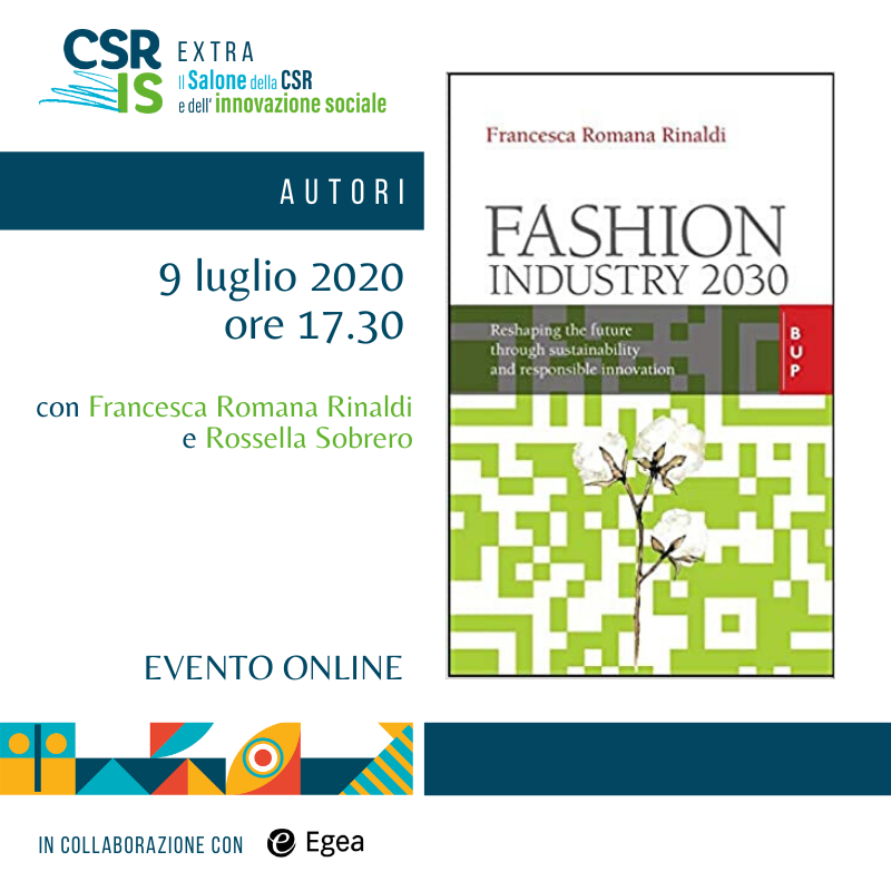 “Fashion industry 2030” di Francesca Romana Rinaldi